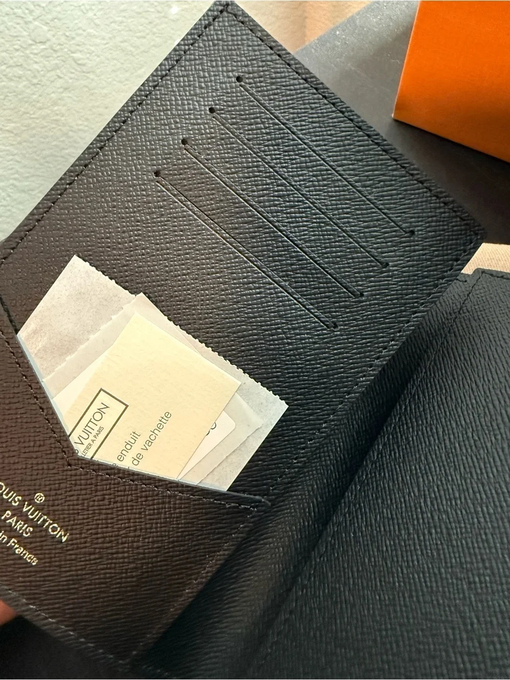 Louis Vuitton Monogram Eclipse Passport Holder - Picture 10 of 10